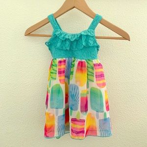 Summer popsicle kids dress (24 month)